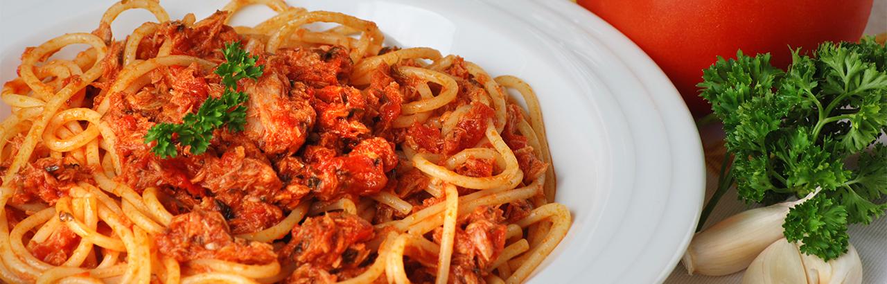 Nudeln mit Thunfischsoße – myline Deutschland GmbH