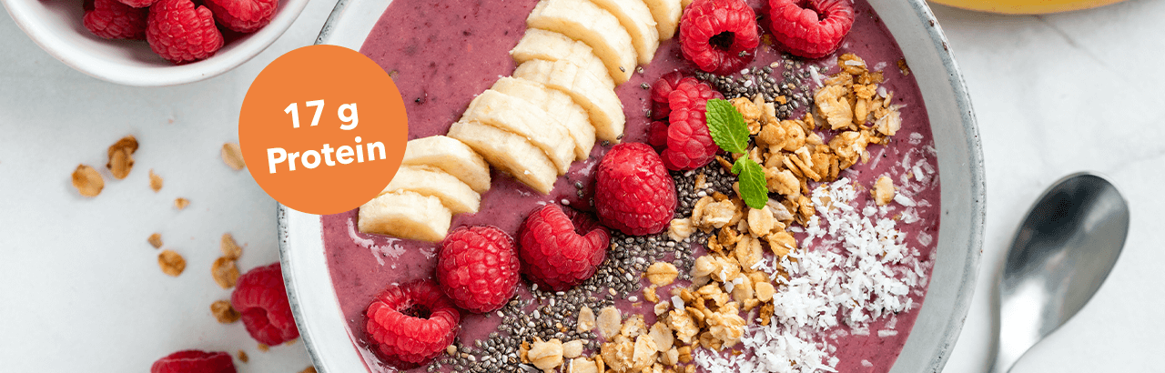 Lila-Smoothie-Bowl – myline Deutschland GmbH