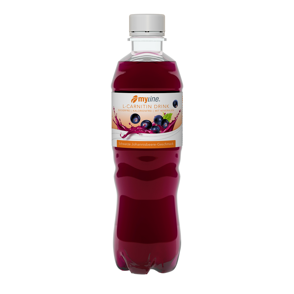 l-carnitin getränk Drink Schwarze Johannisbeere – myline Deutschland GmbH muscle contraction NOW AVAILABLE • B12 Rose Size:1000 mcg/ml - 10 ml x 3