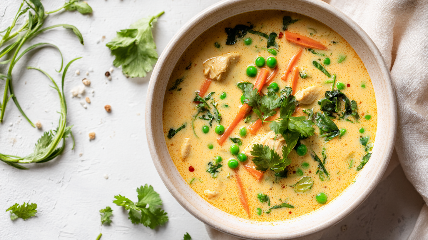 Scharfe Thai-Curry-Suppe