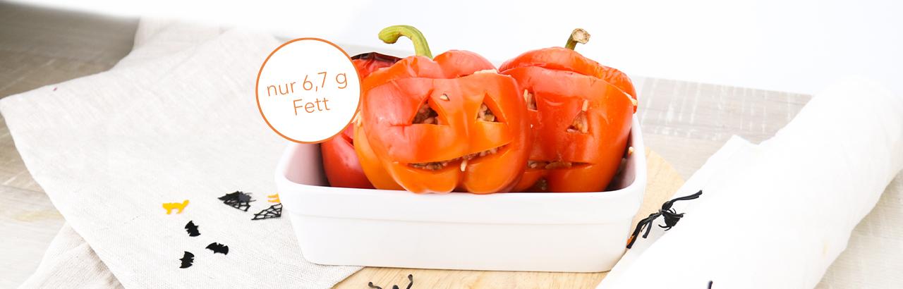 Gefüllte Gruselpaprika