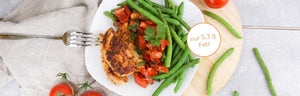 Gegrilltes Putenfilet mit Tomaten-Paprika-Salsa