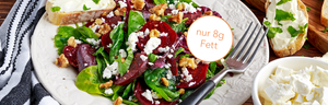 Rote Bete Salat mit Feldsalat und Feta