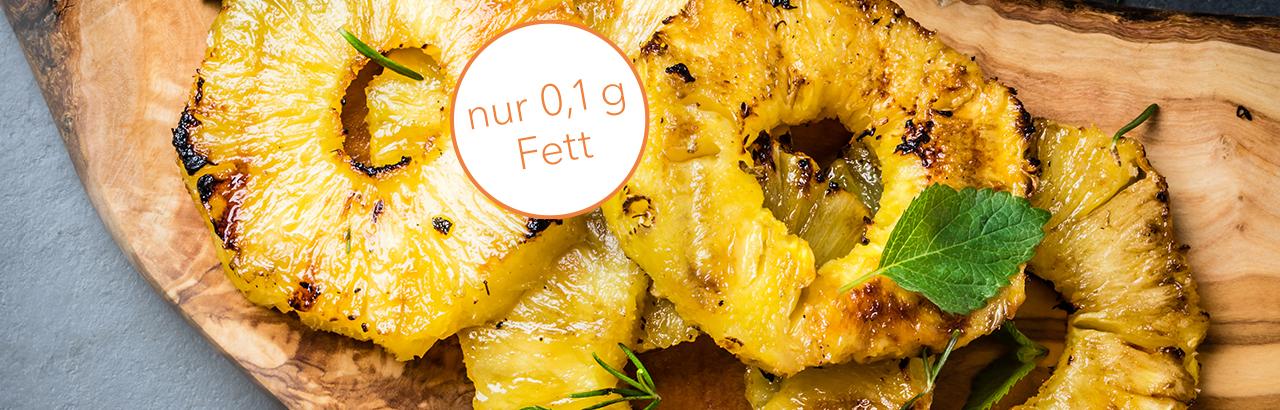 gegrillte Ananas Scheiben