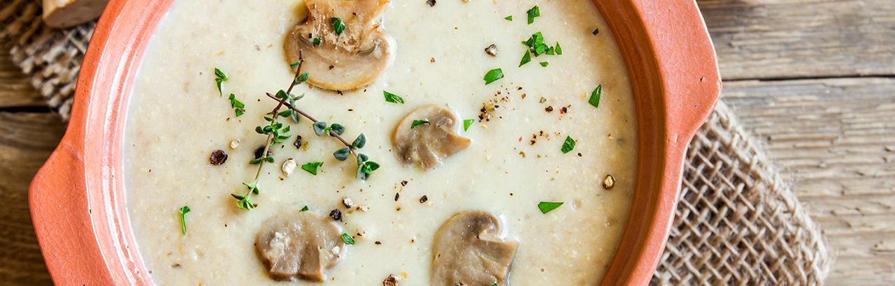 Kartoffel-Pilz-Suppe