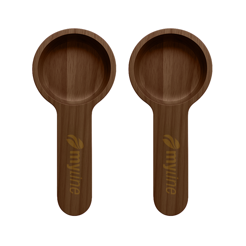 Premium Dosierlöffel aus Walnuss-Holz