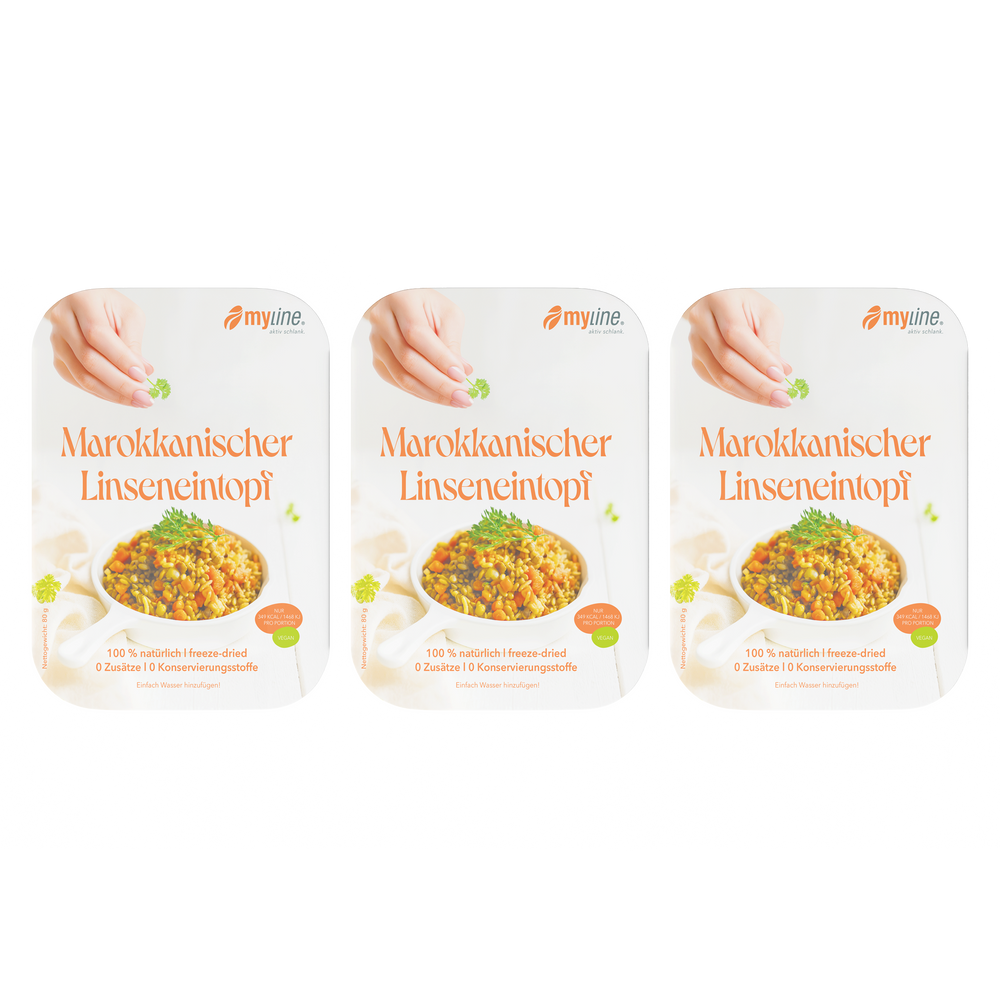 Genuss Gericht Marokkanischer Linseneintopf (vegan)