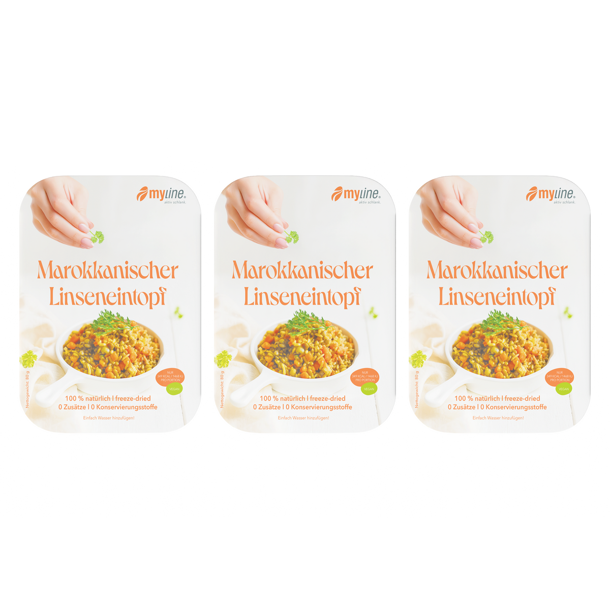 Genuss Gericht Marokkanischer Linseneintopf (vegan)
