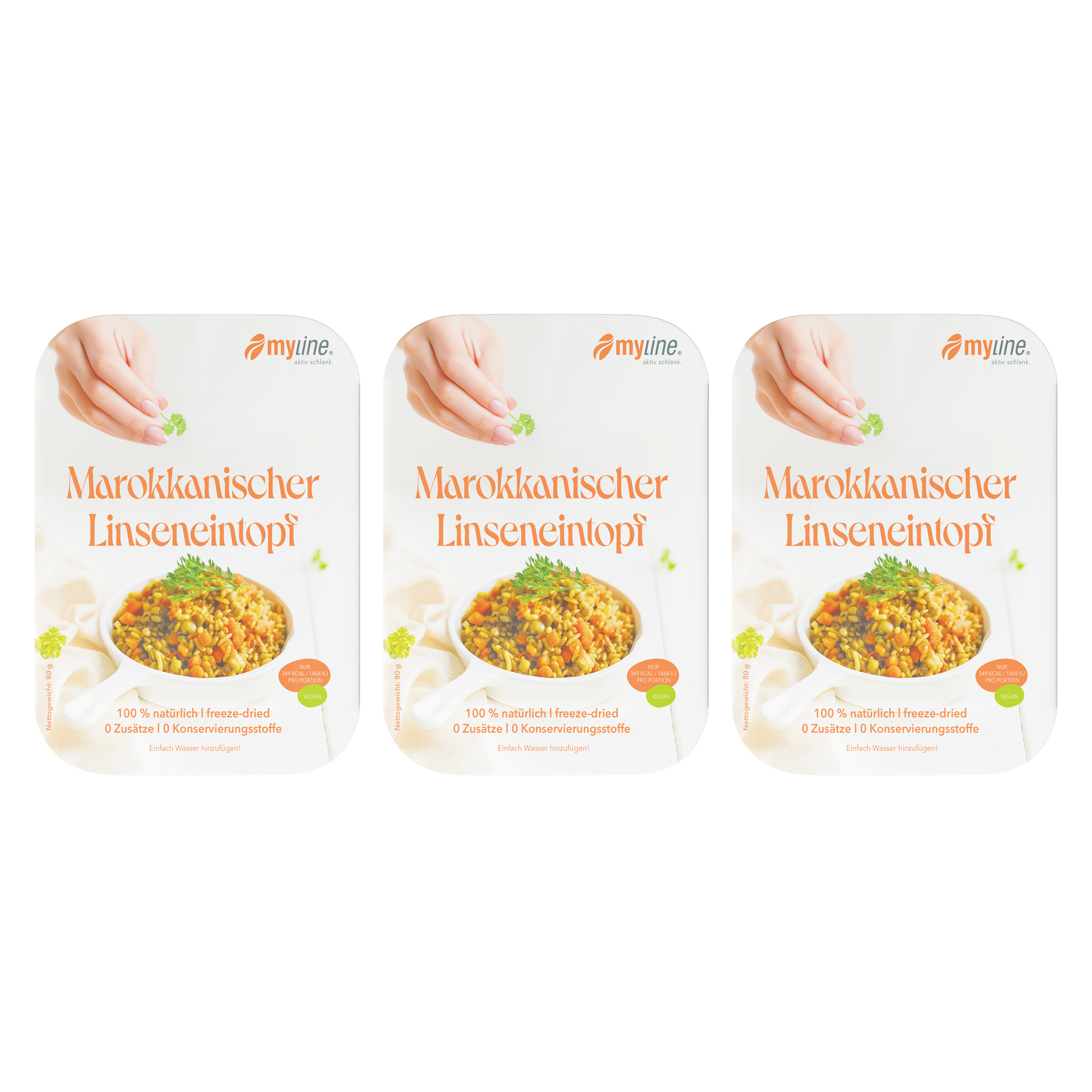 Genuss Gericht Marokkanischer Linseneintopf (vegan)