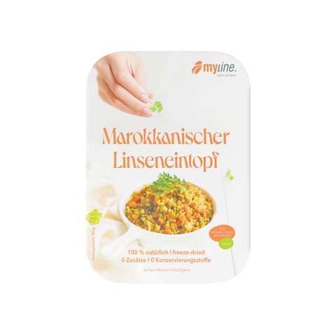 Genuss Gericht Marokkanischer Linseneintopf (vegan)