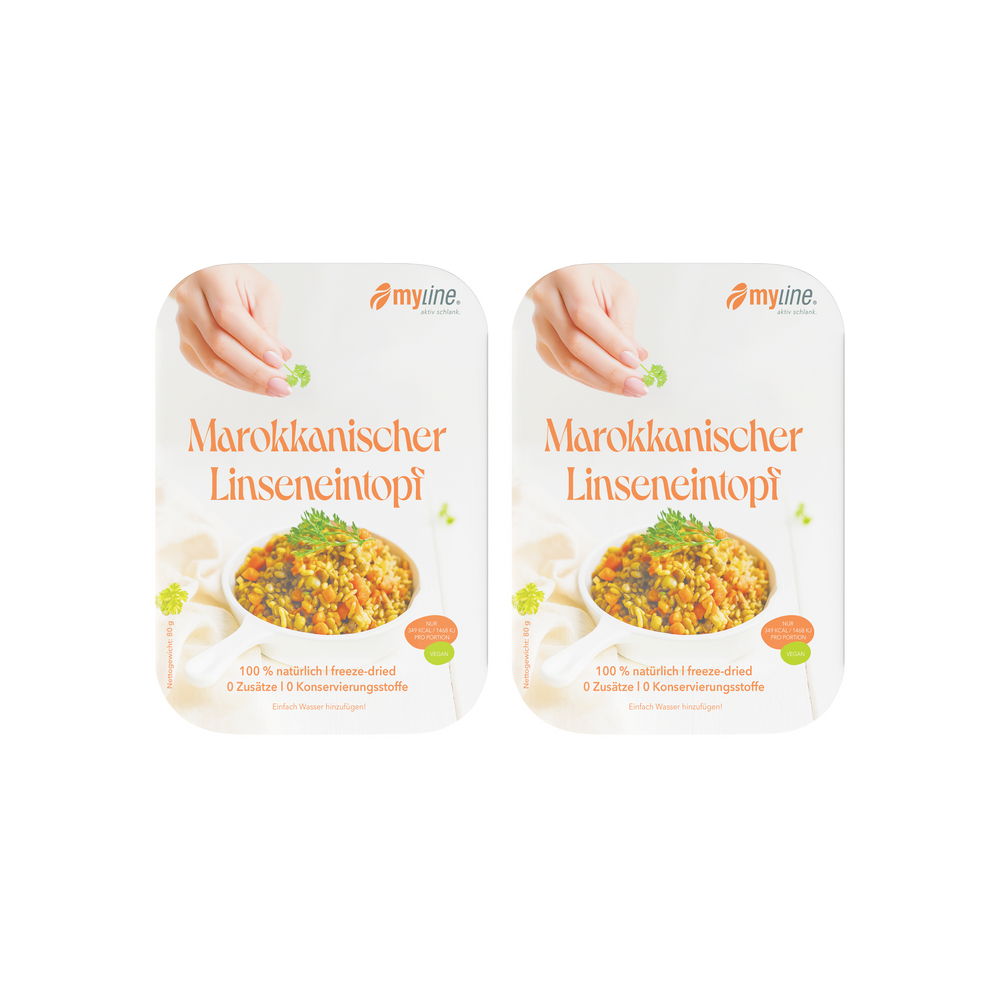 Genuss Gericht Marokkanischer Linseneintopf (vegan)
