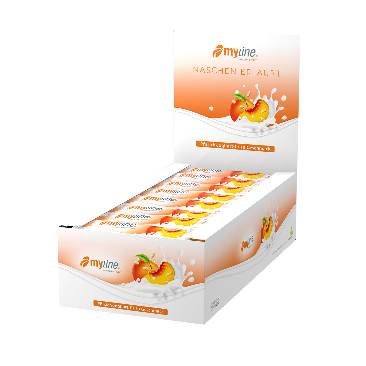 Riegel Pfirsich-Joghurt-Crisp