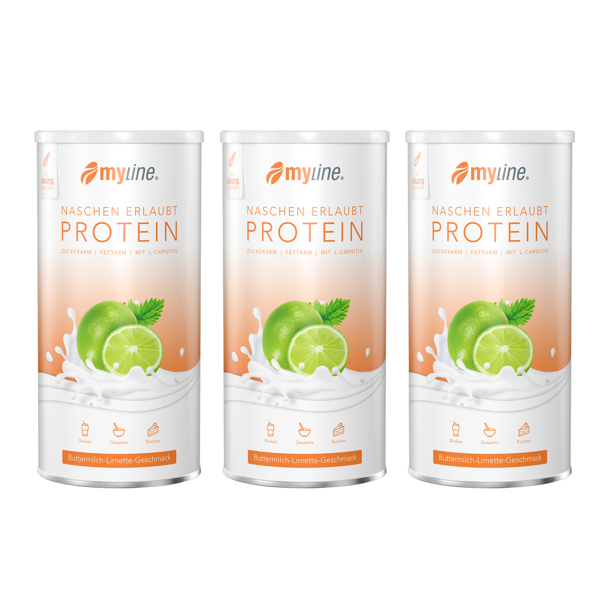 Protein Buttermilch-Limette