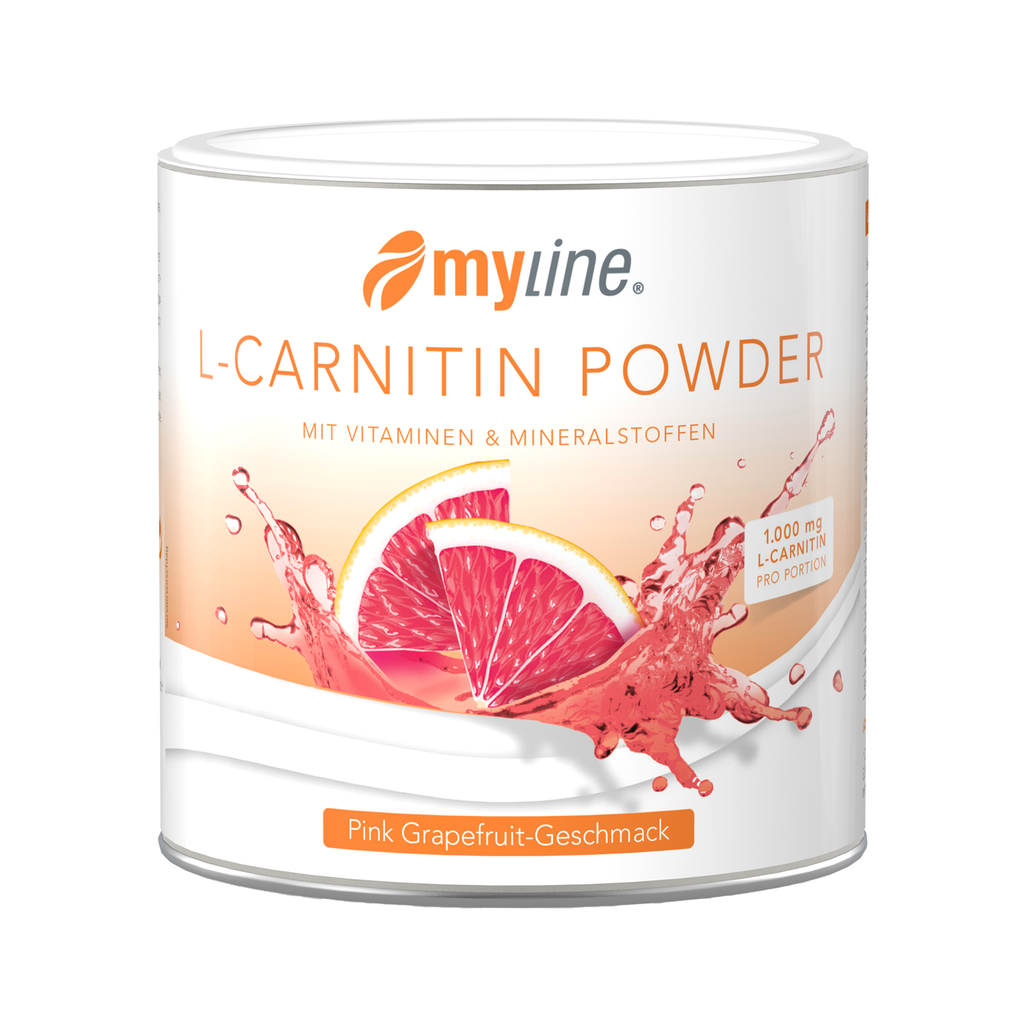 L-Carnitin Powder Pink Grapefruit myline Deutschland GmbH L-Carnitin Powder Pink Grapefruit myline Deutschland GmbH