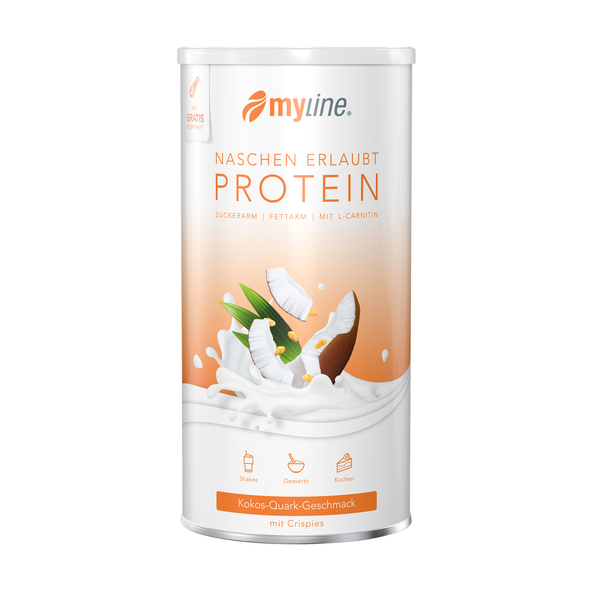 Protein Kokos-Quark mit Crispies