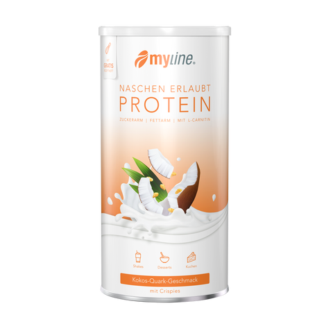 Protein Kokos-Quark mit Crispies